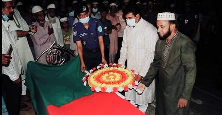 বড়লেখায় রাষ্ট্রীয় মর্যাদায় সমাহিত হলেন বীর মুক্তিযোদ্ধা ছমির উদ্দিন