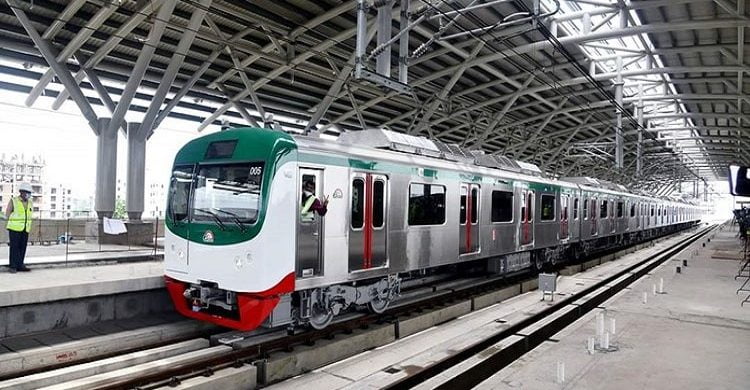 এক বছর পর মেট্রোরেল চালু হবে ঢাকায়