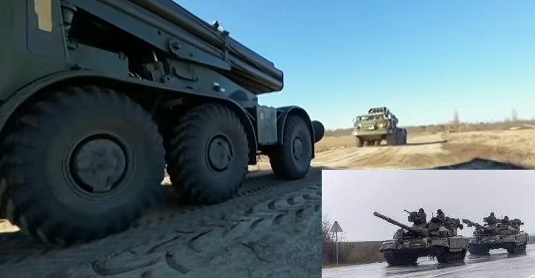 ৩ দিক থেকে রুশ সাঁজোয়া যানের বহর কিয়েভের খুব কাছে, তুমুল লড়াই চলছে