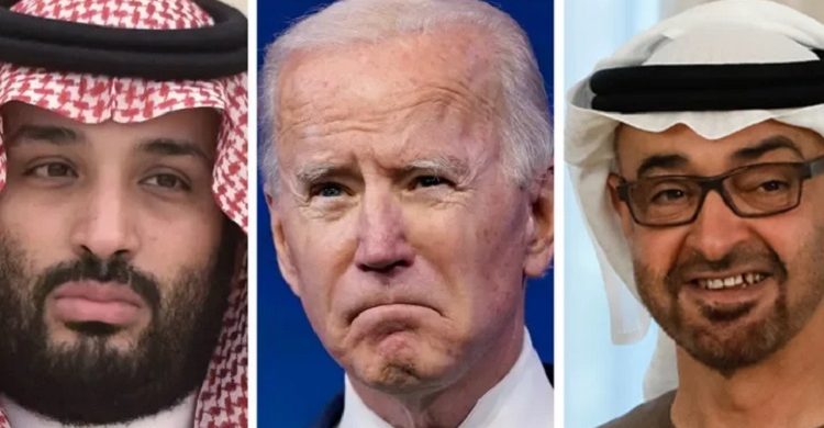 বাইডেনের ফোন কলে সাড়া দেননি সৌদি ও আমিরাতের নেতারা