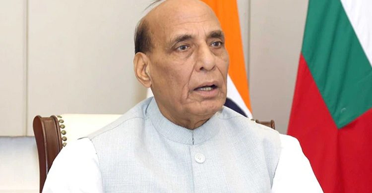 ভারতের পূর্ব সীমান্তে শান্তি কারণ বাংলাদেশ ওদিকে : ভারতের প্রতিরক্ষামন্ত্রী