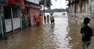 সুনামগঞ্জে নদীর পানি বিপদসীমার ওপরে