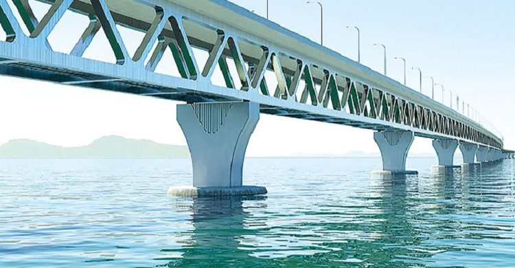 পদ্মা সেতুর যান চলাচলের সড়ক জুনেই খুলবে