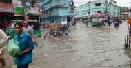 সিলেটে ১৮ বছরে এমন বন্যা, শহরের আরও কিছু ছবি