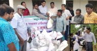 বন্যার্তের হাতে শাহজালাল এনজিএফএফ স্কুলের খাদ্যোপহার