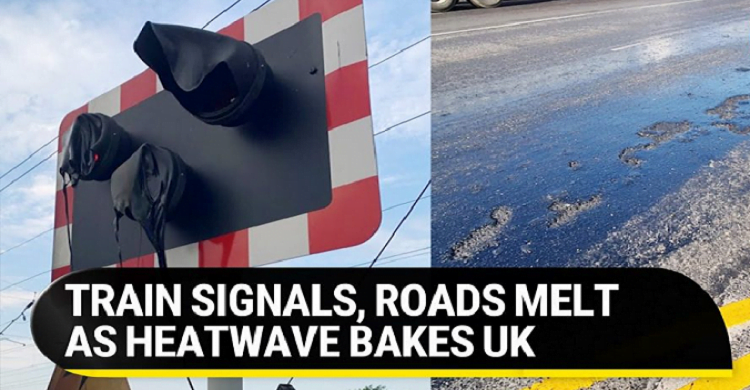 তীব্র তাপদাহ, দাবানল যুক্তরাজ্যসহ ইউরোপ জুড়ে