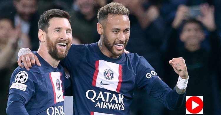 ৭ গোল দিয়ে ম্যাকাবিকে মেসি-নেইমাররা শেষ ষোলোতে