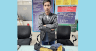 অভিনব উপায়ে স্বর্ণ নিয়ে আসা বিমানযাত্রী ওসামানীতে আটক