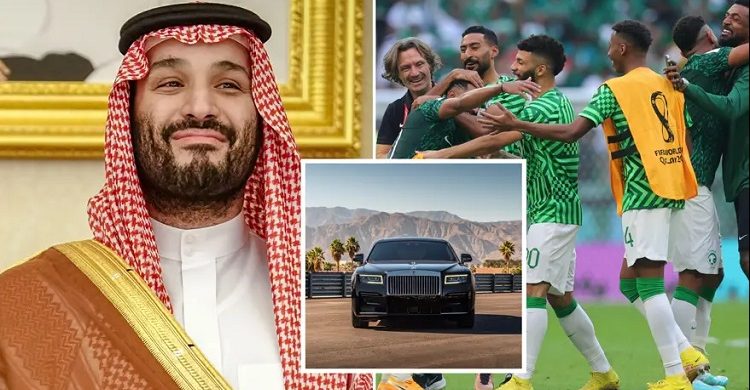 রোলস রয়েস গাড়ি পাচ্ছেন সৌদি ফুটবলাররা আর্জেন্টিনাকে হারিয়ে