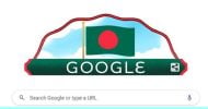 উড়ছে লাল-সবুজ পতাকা গুগল ডুডলে