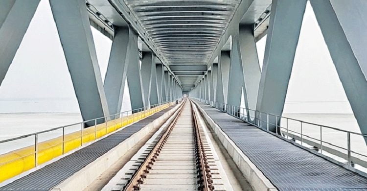 পদ্মাসেতুতে আজ ট্রেন চলবে