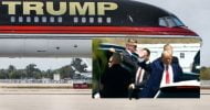 ব্যক্তিগত বিমানে যে-ভাবে ট্রাম্প এলেন নিউইয়র্ক (ভিডিও)