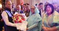 বঙ্গভবনে গেছেন প্রধানমন্ত্রী শেখ হাসিনা