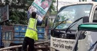 সিলেট: প্রার্থীদের ব্যানার-পোস্টার অপসারণে অভিযান