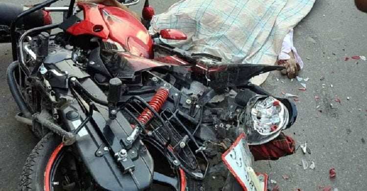 সিলেট: নাইওরপুলে ট্রাক চাপায় মোটরসাইকেলআরোহী নিহত