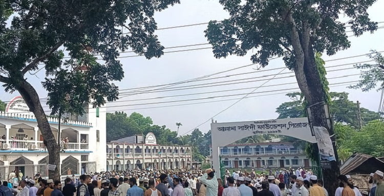 সাঈদীর জানাজা সম্পন্ন, পারিবারিক কবরস্থানে দাফন