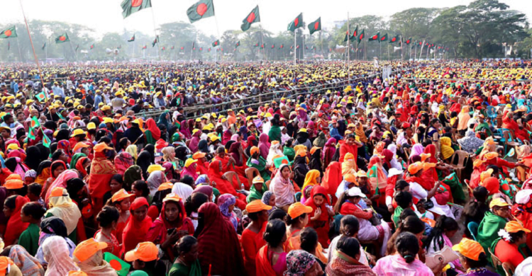 বরিশাল: প্রধানমন্ত্রীর জনসভায় দুগ্রুপের সংঘর্ষ, কৃষক লীগ নেতা নিহত, আহত ২৫