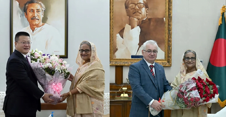 শেখ হাসিনাকে চীন-রাশিয়াসহ বিভিন্ন দেশের অভিনন্দন