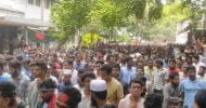 মিছিল নিয়ে বঙ্গভবনের পথে ওরা