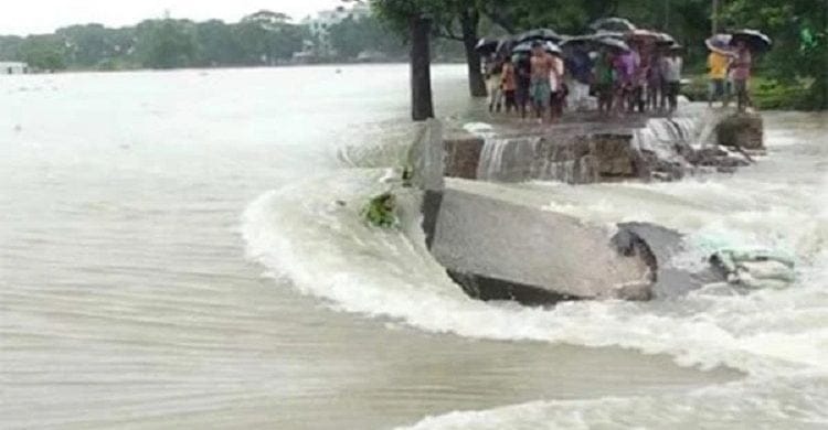 সিলেটের ৩ নদীর পানি আবার বিপৎসীমার উপরে