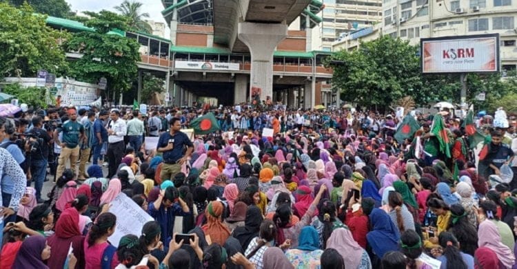 স্থায়ী সমাধান ছাড়া রাজপথ ছাড়বে না আন্দোলনকারীরা