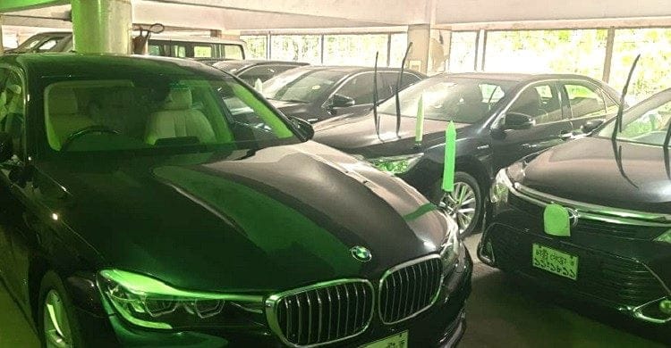 অন্তর্বর্তীকালীন সরকারের উপদেষ্টাদের ২২ গাড়ি প্রস্তুত