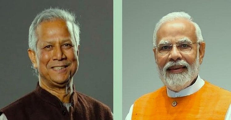 ড. ইউনূস ও নরেন্দ্র মোদি ফোনালাপ