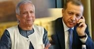 ইউনূস-এরদোগান ফোনালাপ