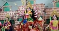 দুর্গোৎসবের শেষ সময়ের আনুষ্ঠানিকতা চলছে