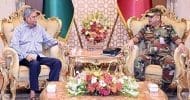 রাষ্ট্রপতির সঙ্গে সেনাপ্রধানের সাক্ষাৎ