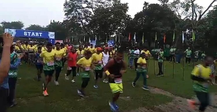 কমলগঞ্জের শমশেরনগরে আল্ট্রা ম্যারাথন অনুষ্ঠিত