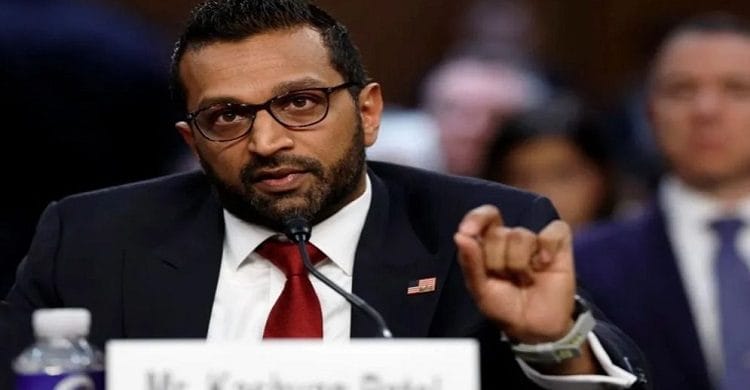 এফবিআই প্রধান ভারতীয় বংশোদ্ভূত ক্যাশ প্যাটেল