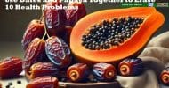 ১০ স্বাস্থ্য সমস্যা দূর করতে খেজুর ও পেঁপে