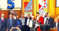 লন্ডনে সম্মাননা পেলেন সিলেটের শেখ ফারুক