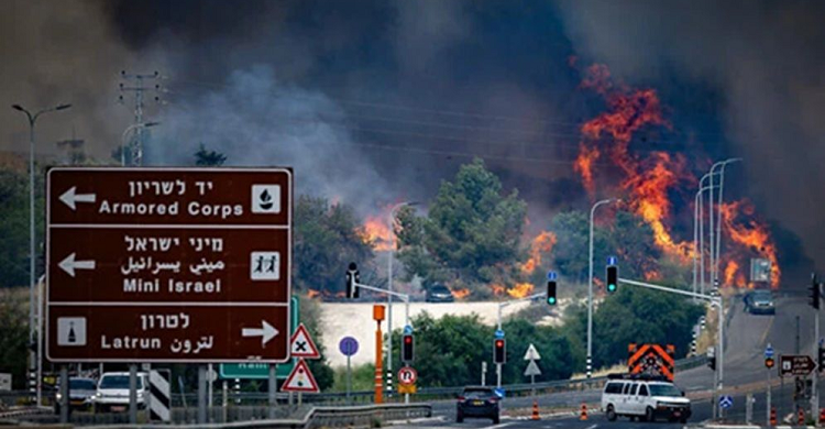 ইসরাইলে নারকীয় দাবানল: আপডেট