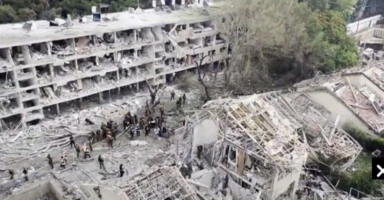 ইরানের ক্ষেপণাস্ত্র হামলা ইসরাইলজুড়ে