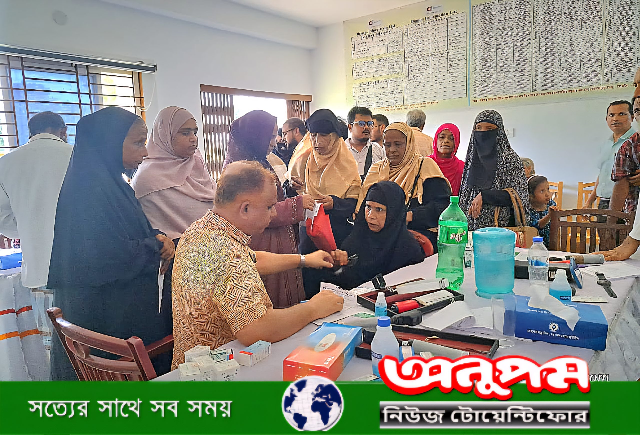 শমশেরনগর জেনারেল হাসপাতালে ফ্রি চক্ষু শিবির অনুষ্ঠিত