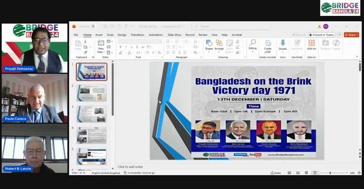 ব্রিঙ্ক ওয়েবিনারে বাংলাদেশের ভবিষ্যৎ নিয়ে প্যানেলিষ্টদের উদ্বেগ