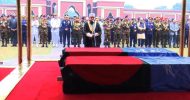 ছয় বাংলাদেশি শান্তিরক্ষীকে সামরিক মর্যাদায় শেষ বিদায়