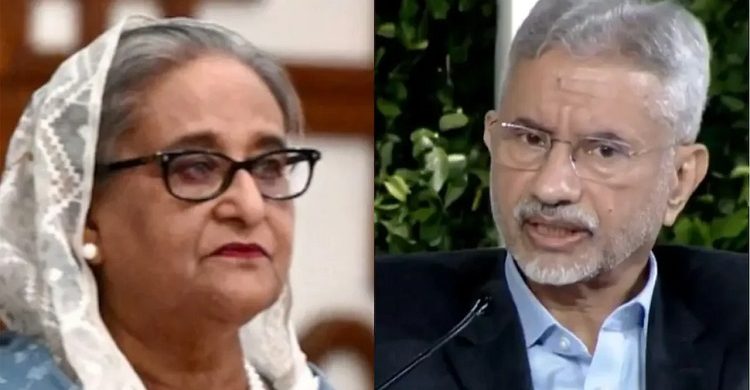 ভারতে থাকার বিষয়ে সিদ্ধান্ত শেখ হাসিনাকেই নিতে হবে: জয়শঙ্কর