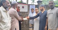 বিশ্বনাথে রাস্তা পাকাকরণে আর-রাহমান এডুকেশন ট্রাস্ট ইউকের নগদ অর্থ সহায়তা