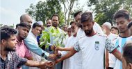 ওসমানীনগরে বৃক্ষরোপণ কর্মসূচির উদ্বোধন করেছেন আবরার ইলিয়াস